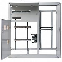 Этажный щит ЩЭ-3 мод., IP31, встраиваемый, сталь, серая дверь, с клеммами |  код. 30716DEK |  DEKraft